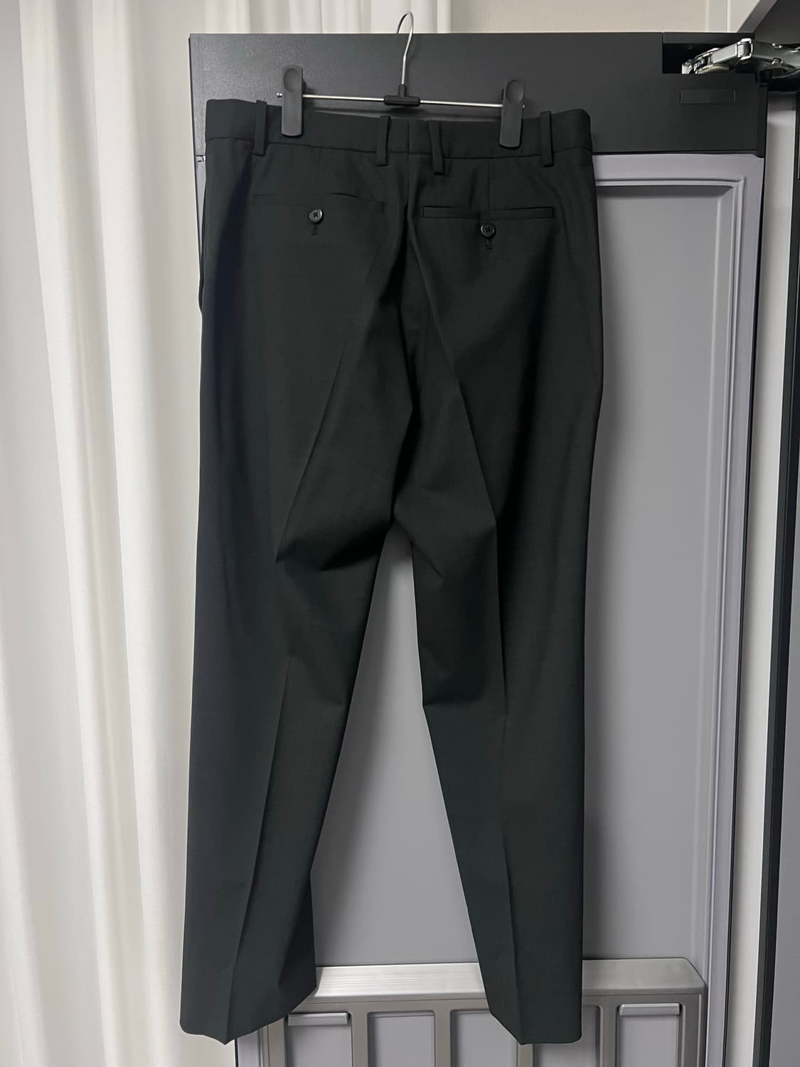 띠어리 뉴테일러 수트 셋업 정장 다크차콜 40 32 상품이미지9