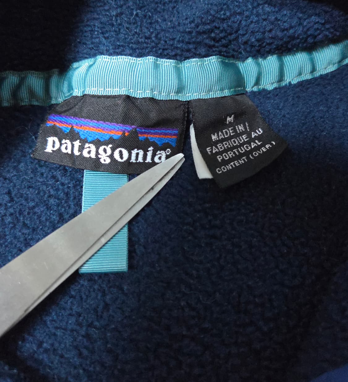 (M)파타고니아 90s 눈없는산 네이비 신칠라 플리스 상품이미지4