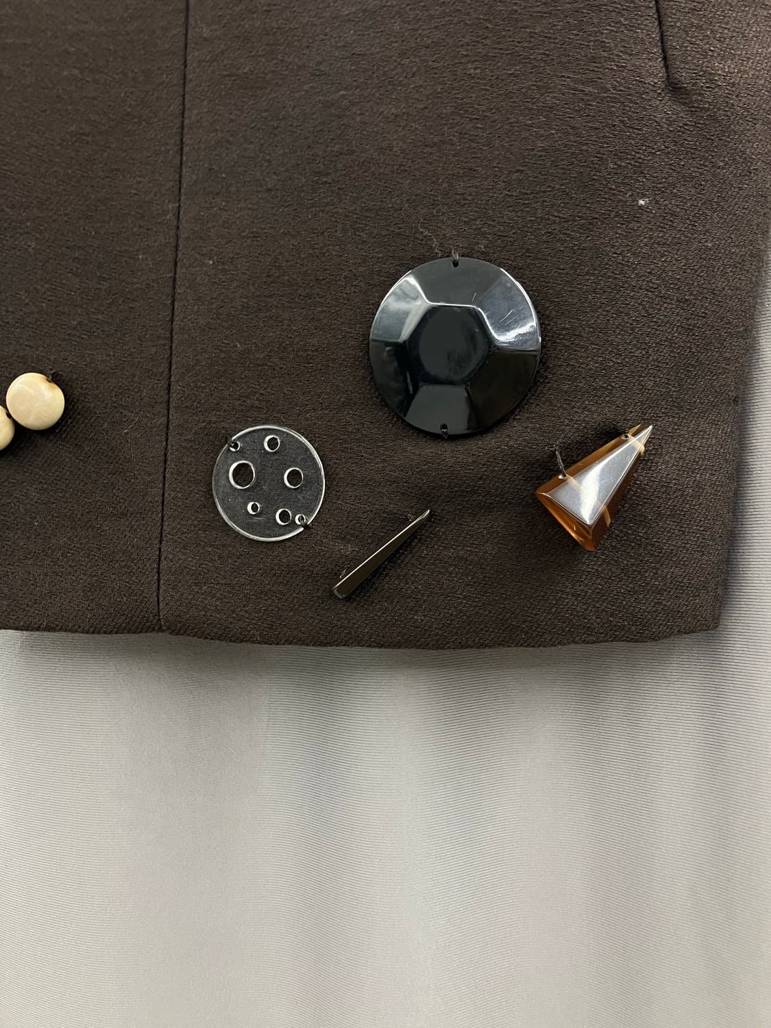 마르니 오브제 트리밍 미디 스커트 상품이미지2