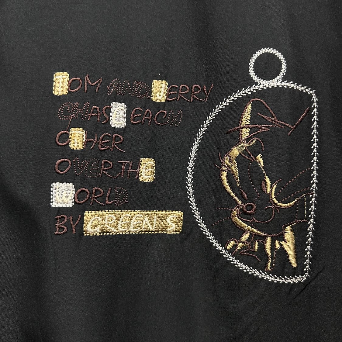 까스텔바작 톰과 제리 로고 나일론 자켓 상품이미지4