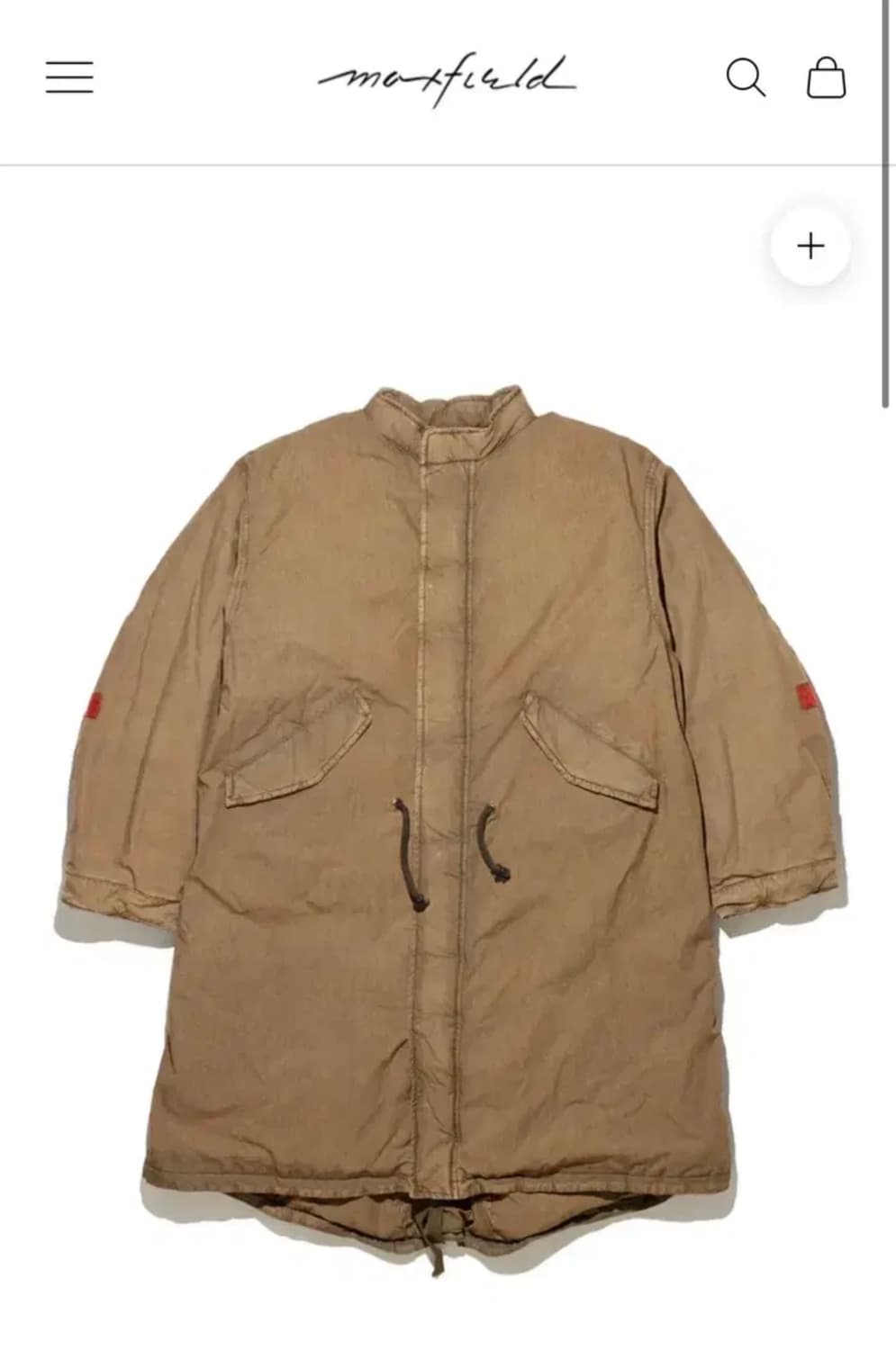 [xl] erd sacred object parka 상품이미지1