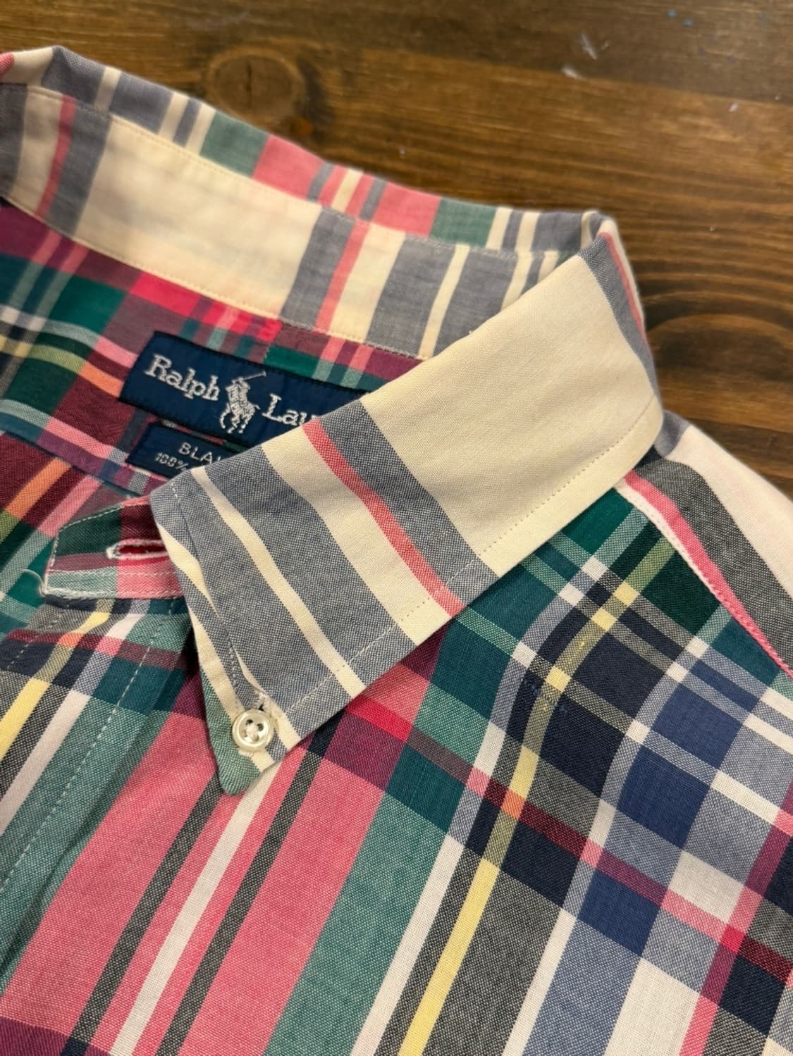 폴로 랄프로렌 마드라스 셔츠 남성105 상품이미지8