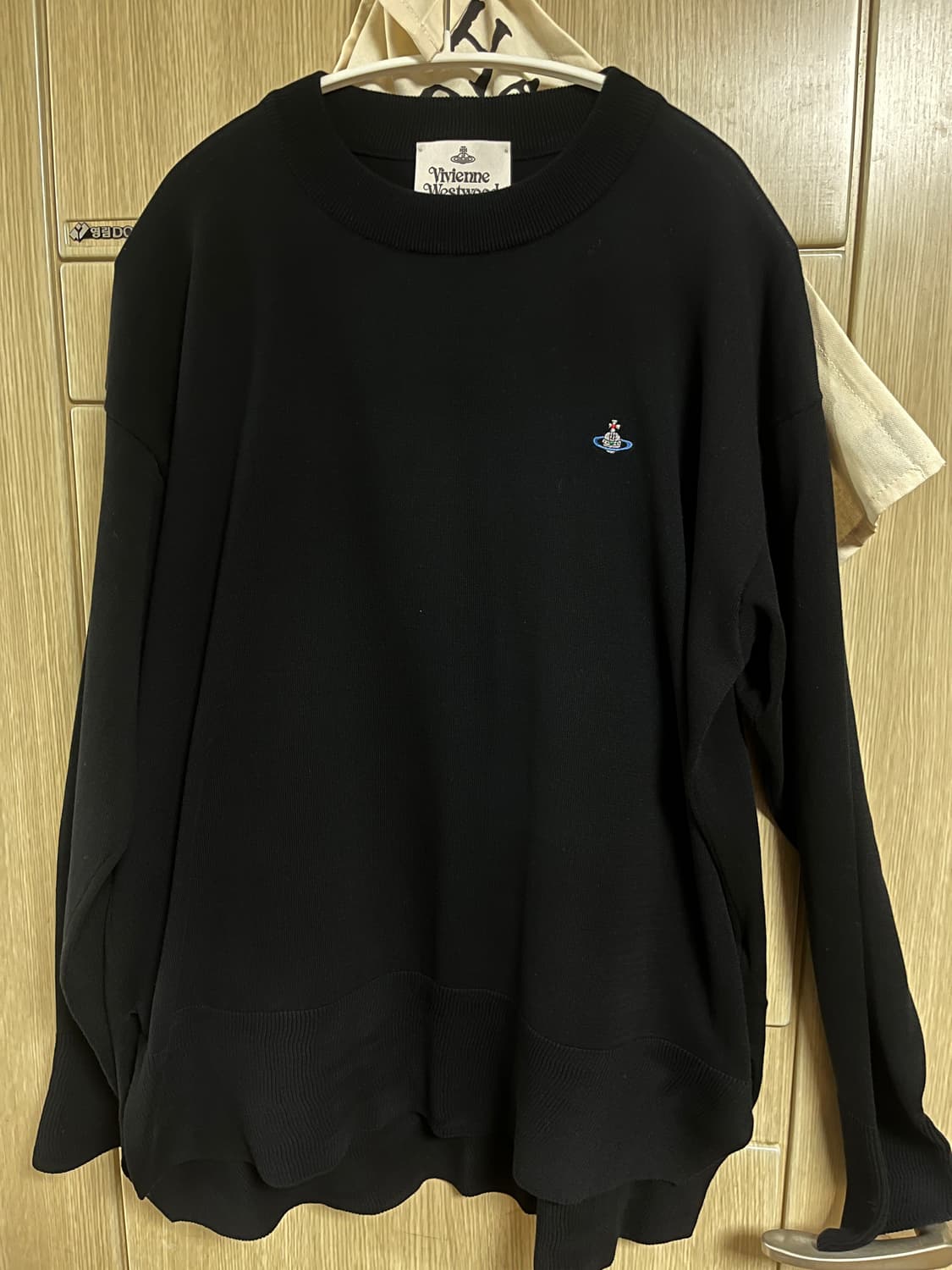 비비안웨스트우드 니트, 블랙 상품이미지1