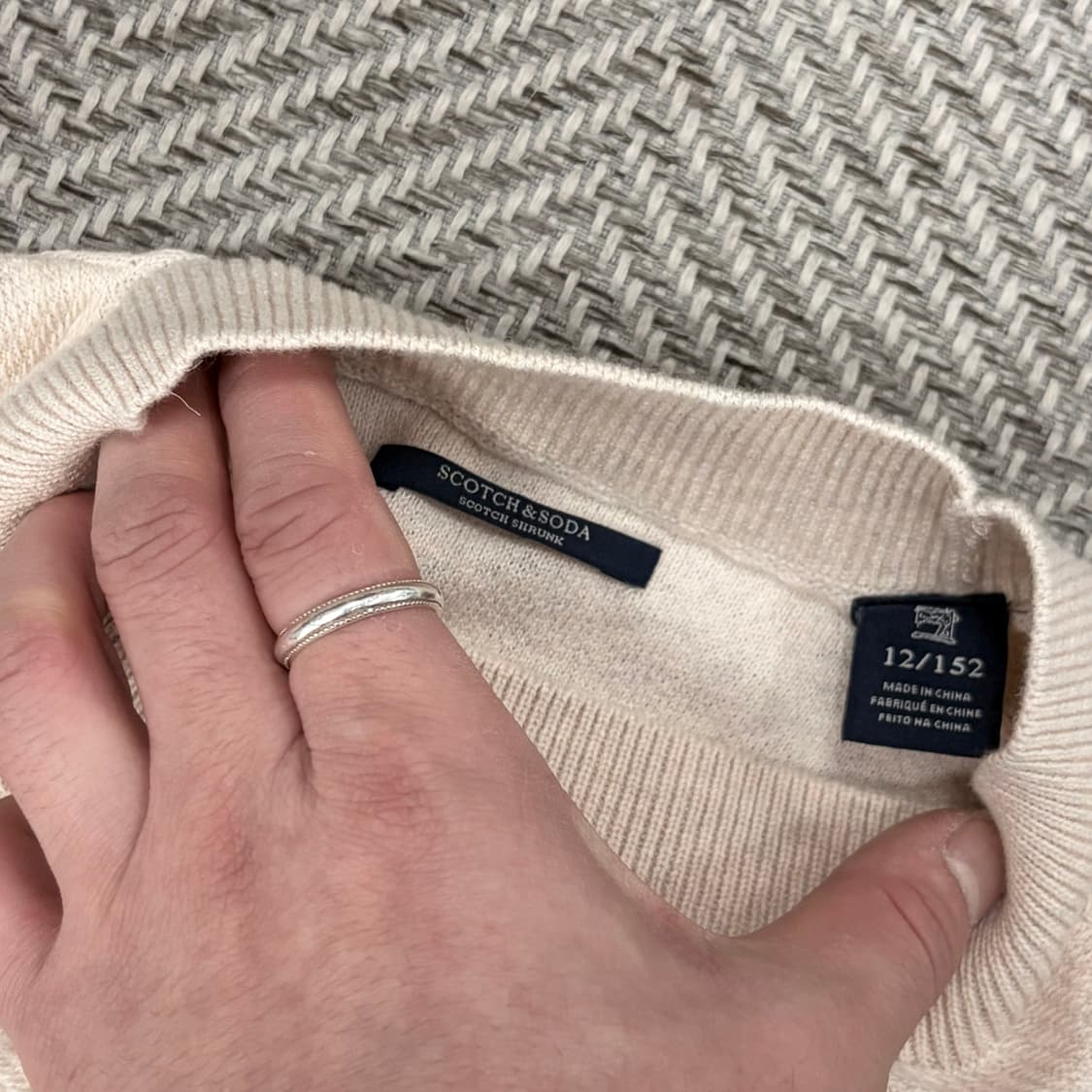 스카치앤소다 코튼 울 니트 v1065 상품이미지6