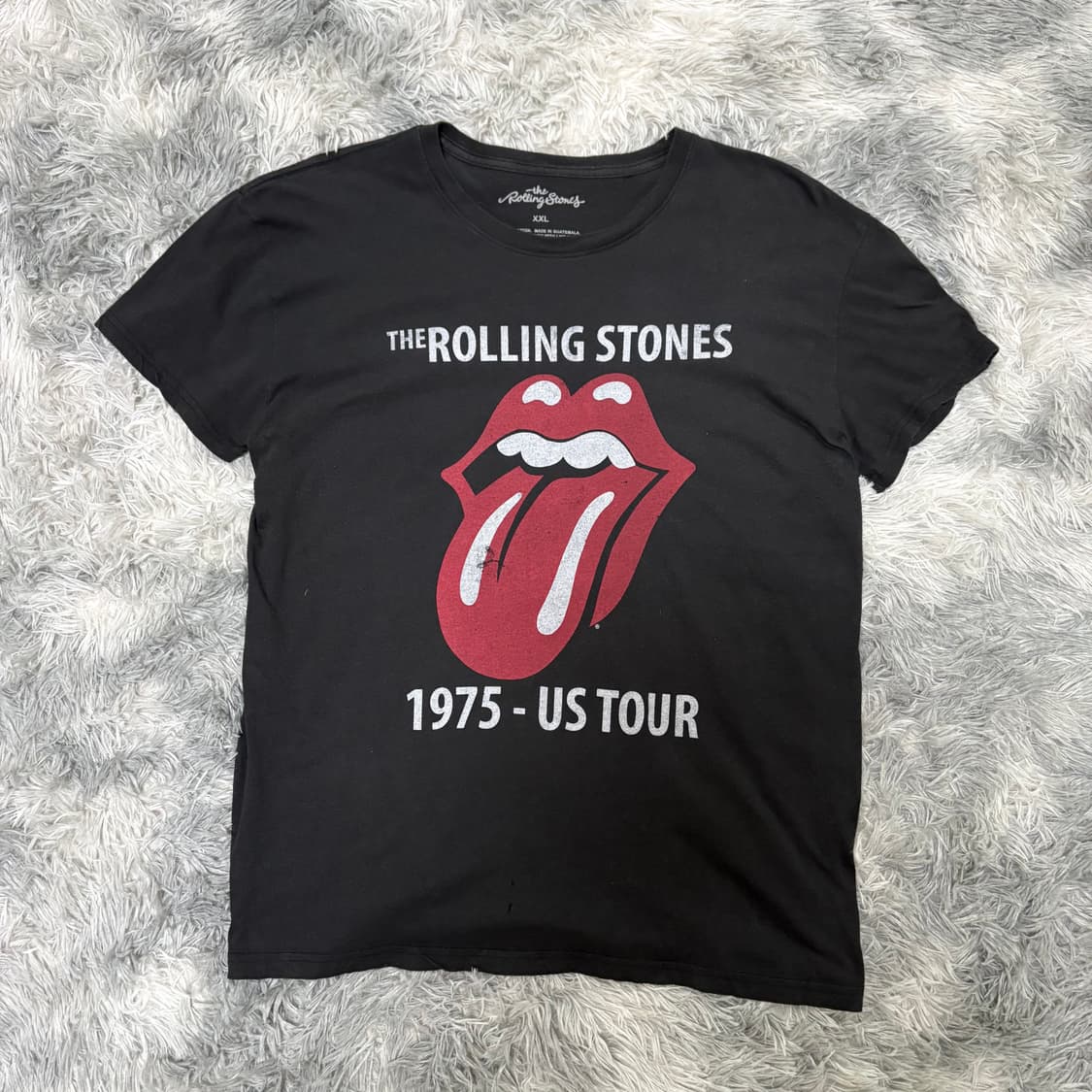 롤링스톤즈 1975 US TOUR 티셔츠 상품이미지1