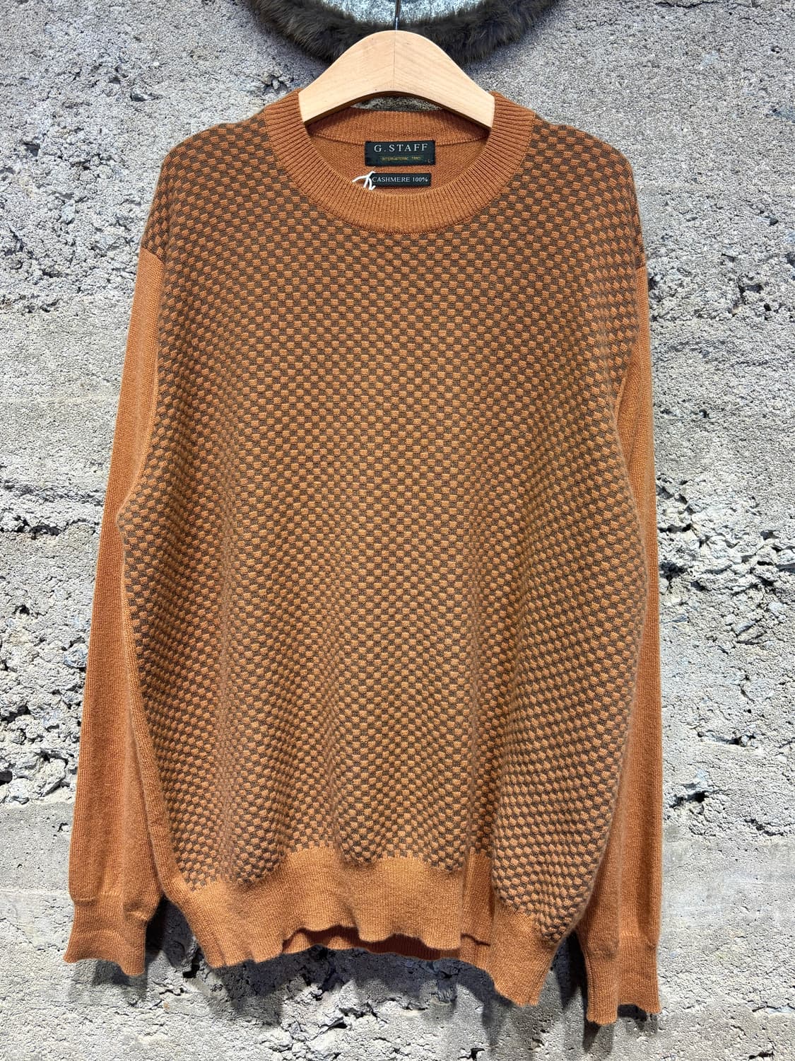 G.STAFF 캐시미어 100% 니트 상품이미지1