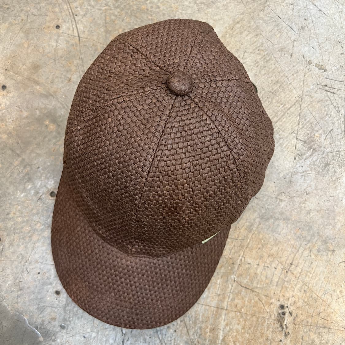 90s stussy straw mesh cap 상품이미지2