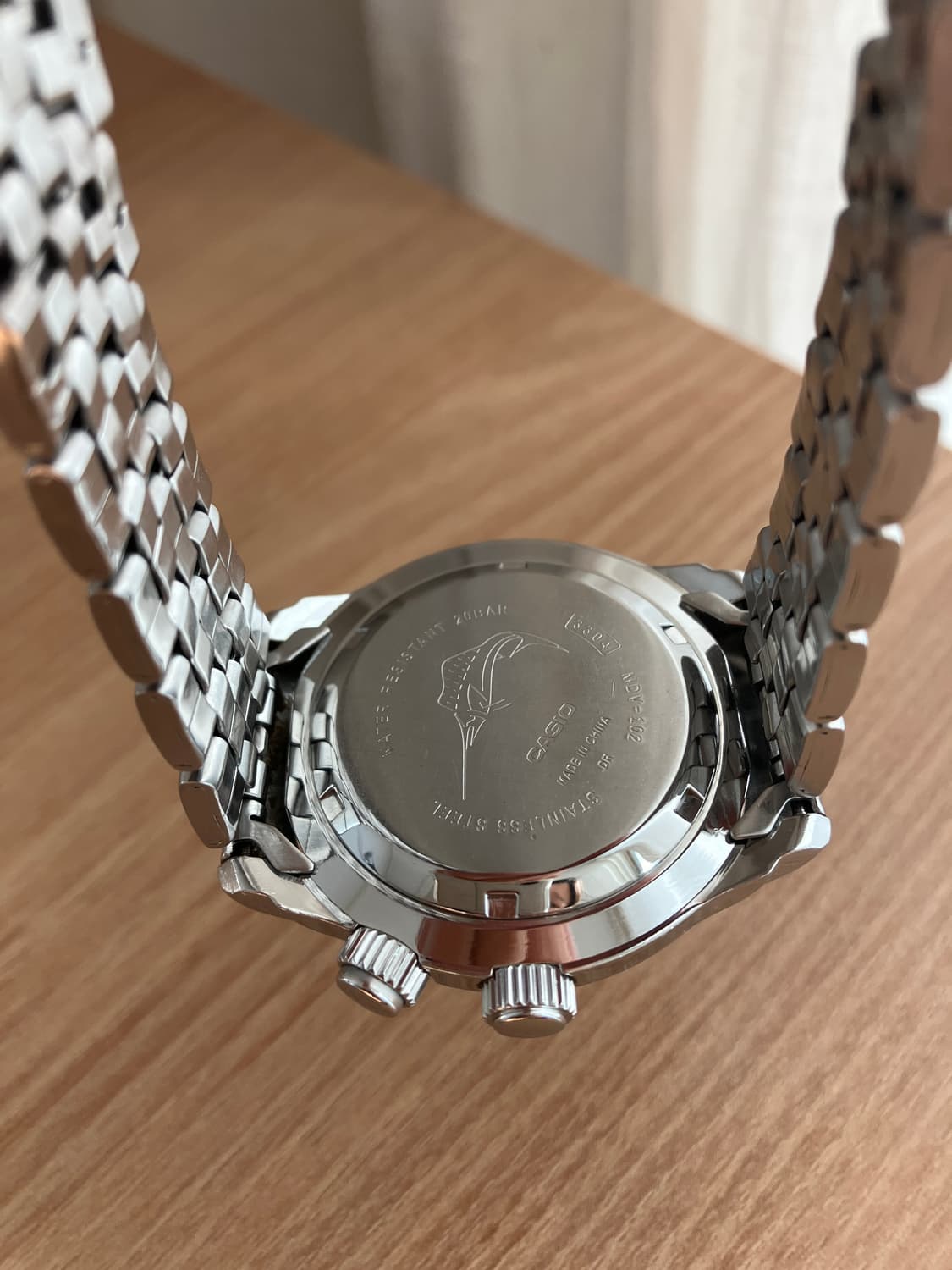 카시오 MDV-102 흑새치 다이버 시계 (보증서O / 베터리 교체) 상품이미지4