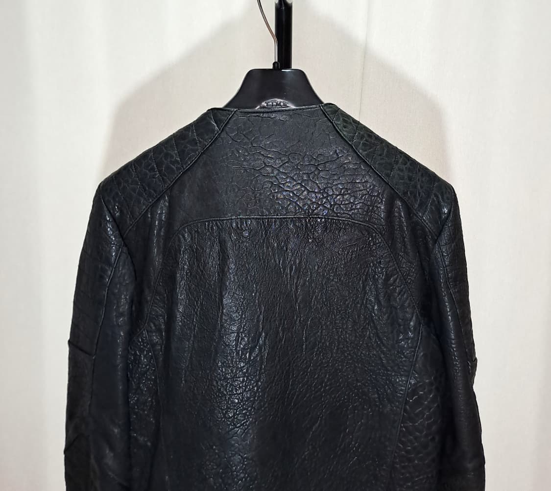 (택포) BALMAIN H&M 가죽자켓 42 B71 상품이미지5