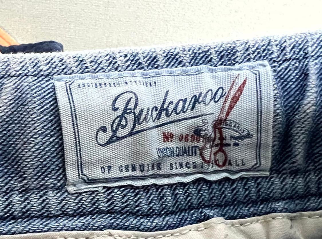 버커루 남자 밴딩청바지 연청 스판좋음 스키니진 여름 캐주얼 XL 34 상품이미지4