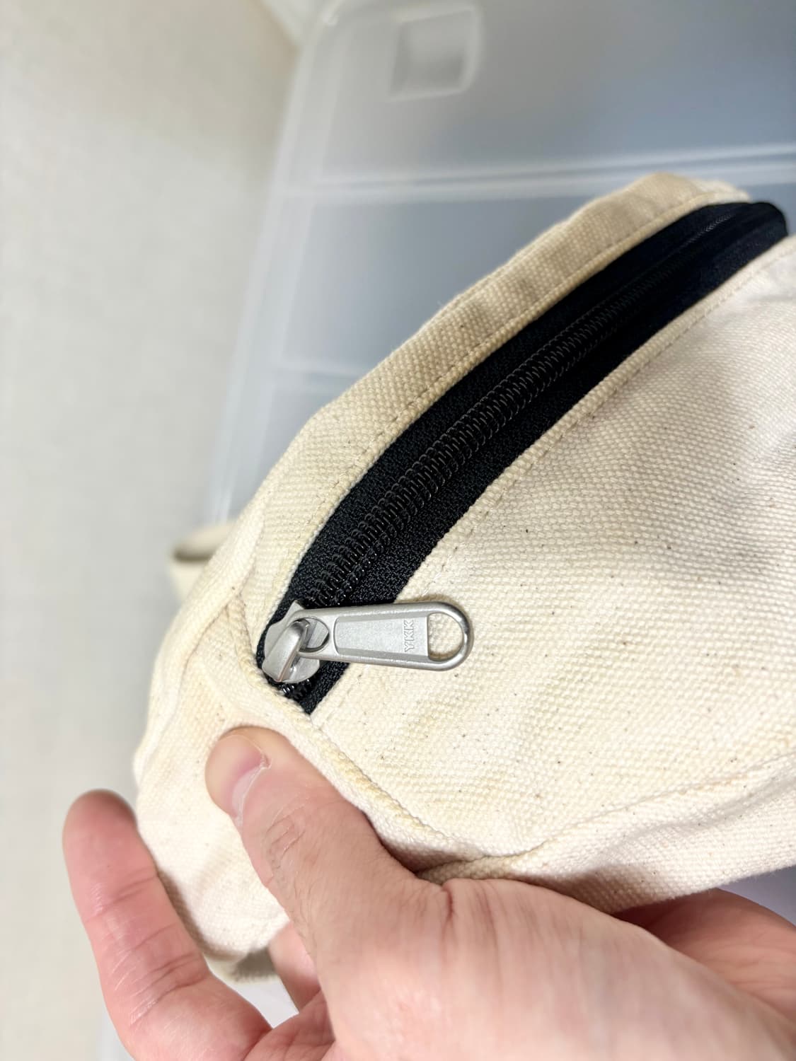 첨스 캔버스 코튼 면 힙색 웨이스트백 상품이미지4