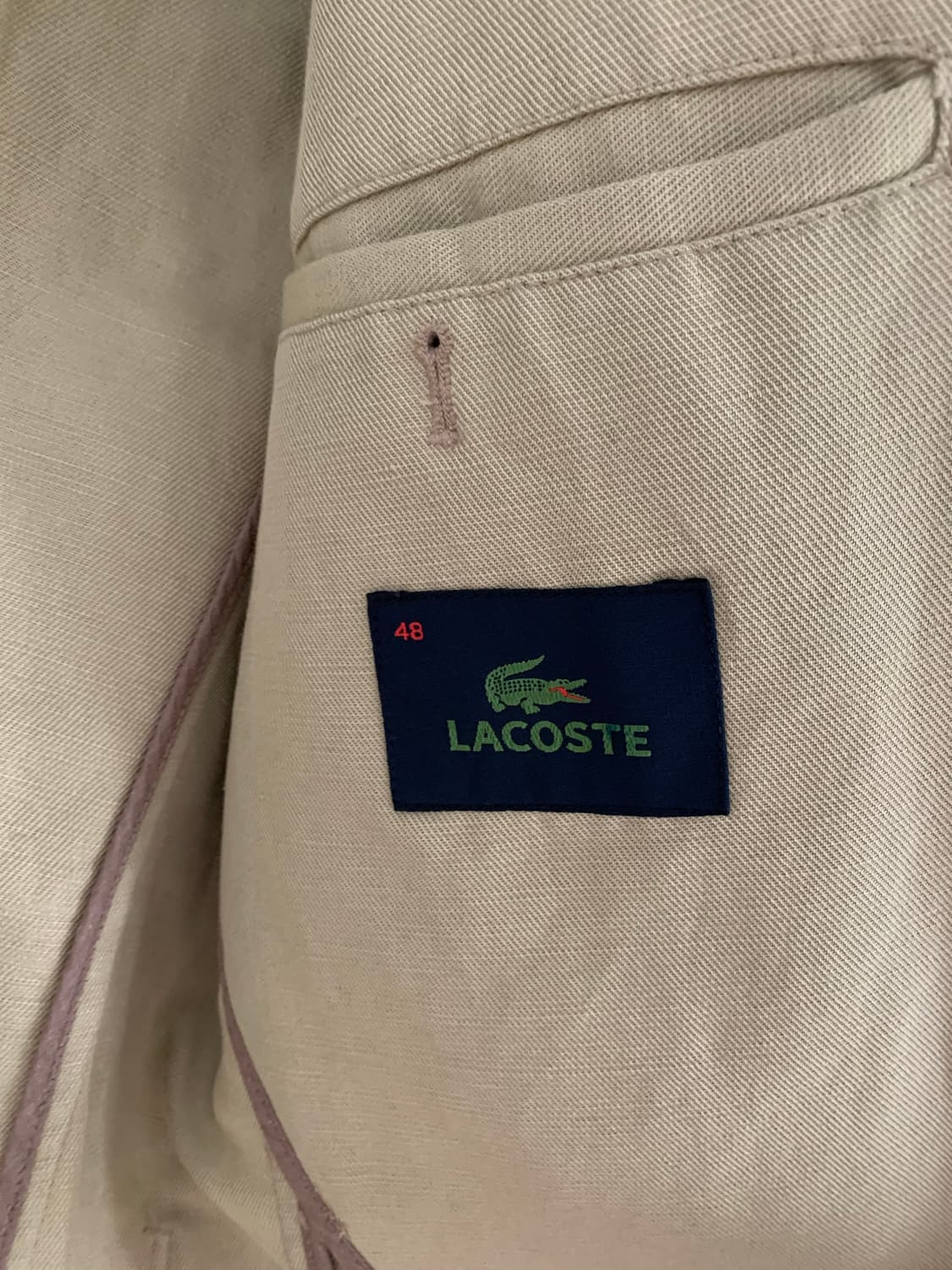 라코스테 남성 리넨면자켓 상품이미지4