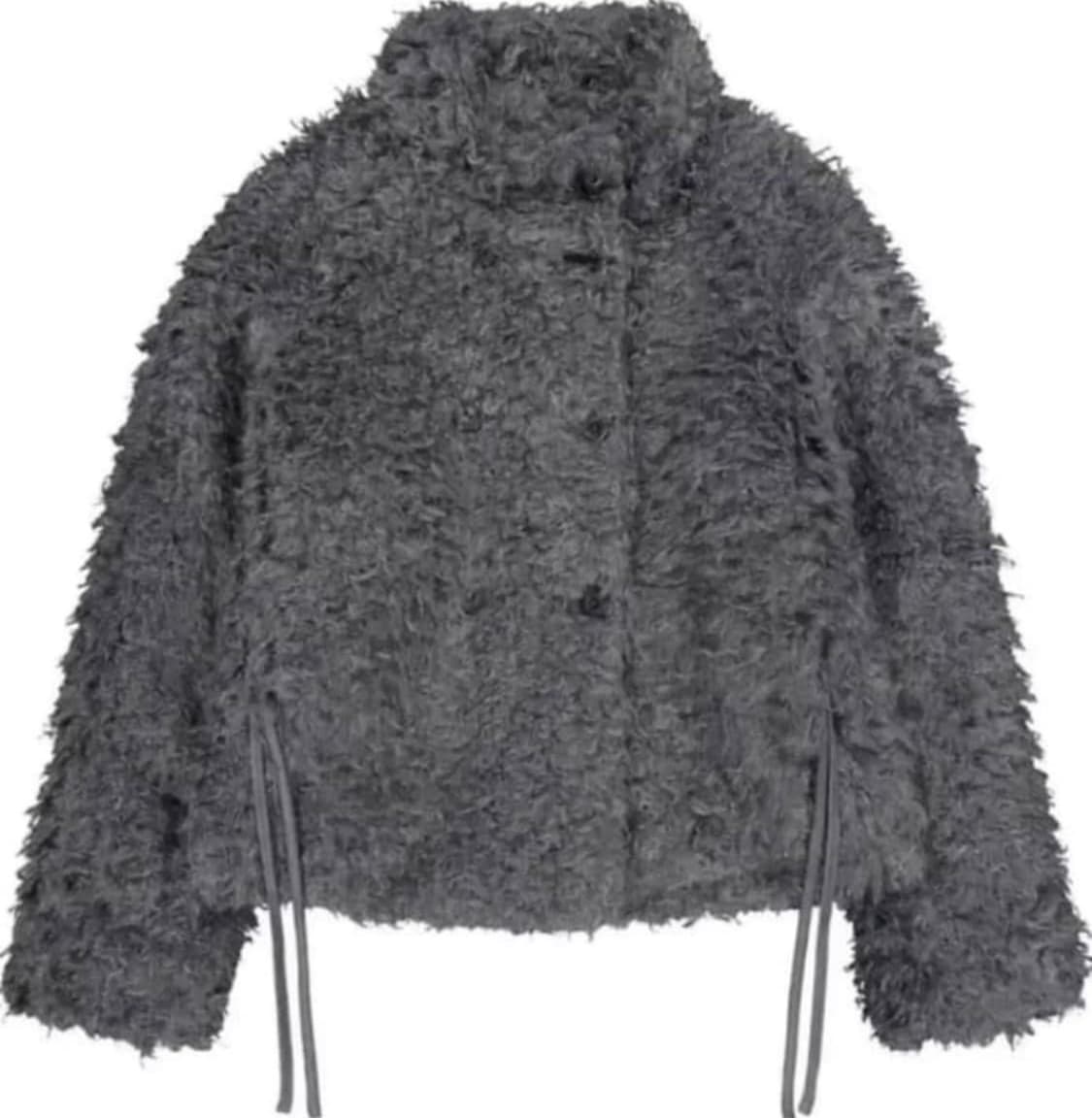 코이세이오 퍼자켓 다크그레이 상품이미지1