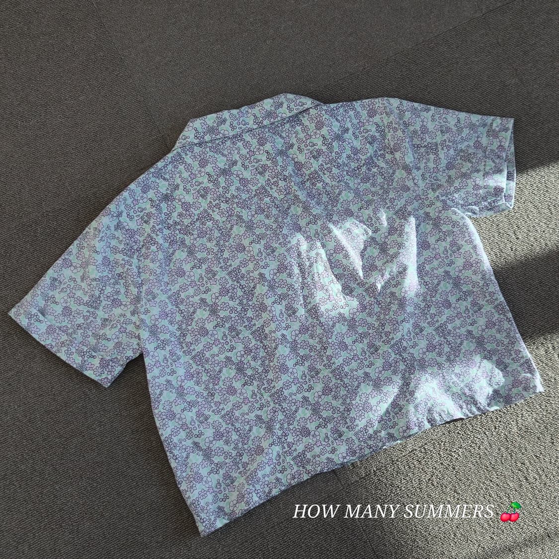 Basic Editions 플라워 패턴 반팔 셔츠 상품이미지4