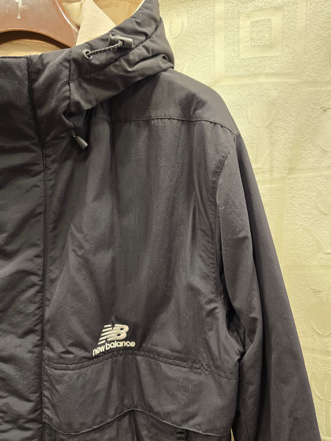뉴발란스 남성 양면 후드지업 자켓 후리스 XL 상품이미지3