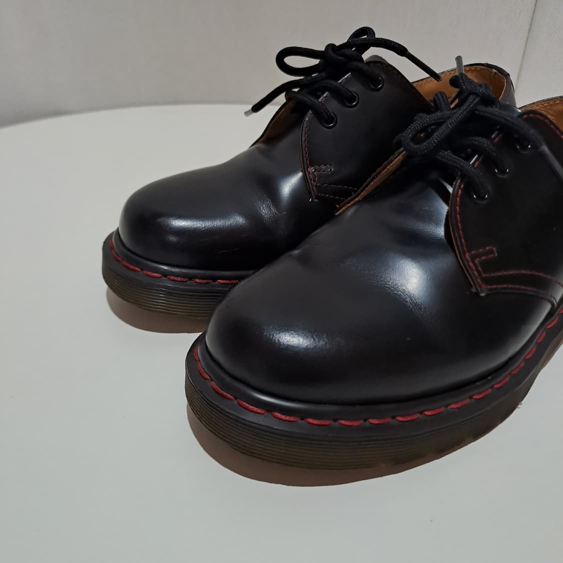 (택포) 닥터마틴 1461 3홀 레드스티치 UK5 B169 상품이미지2