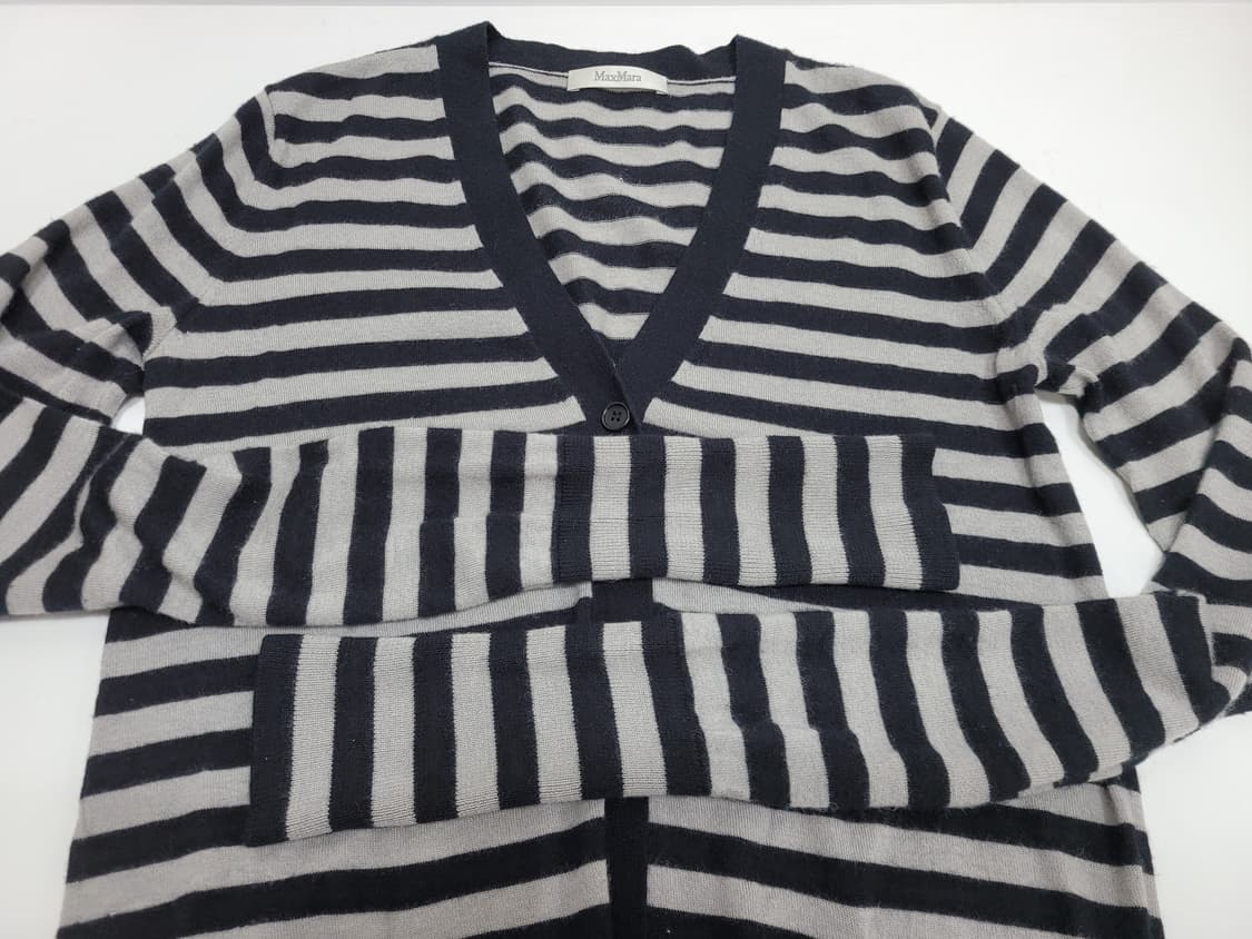 MaxMara 막스마라 캐시미어 스트라프 롱 가디건 / 여 85 (S)  상품이미지3