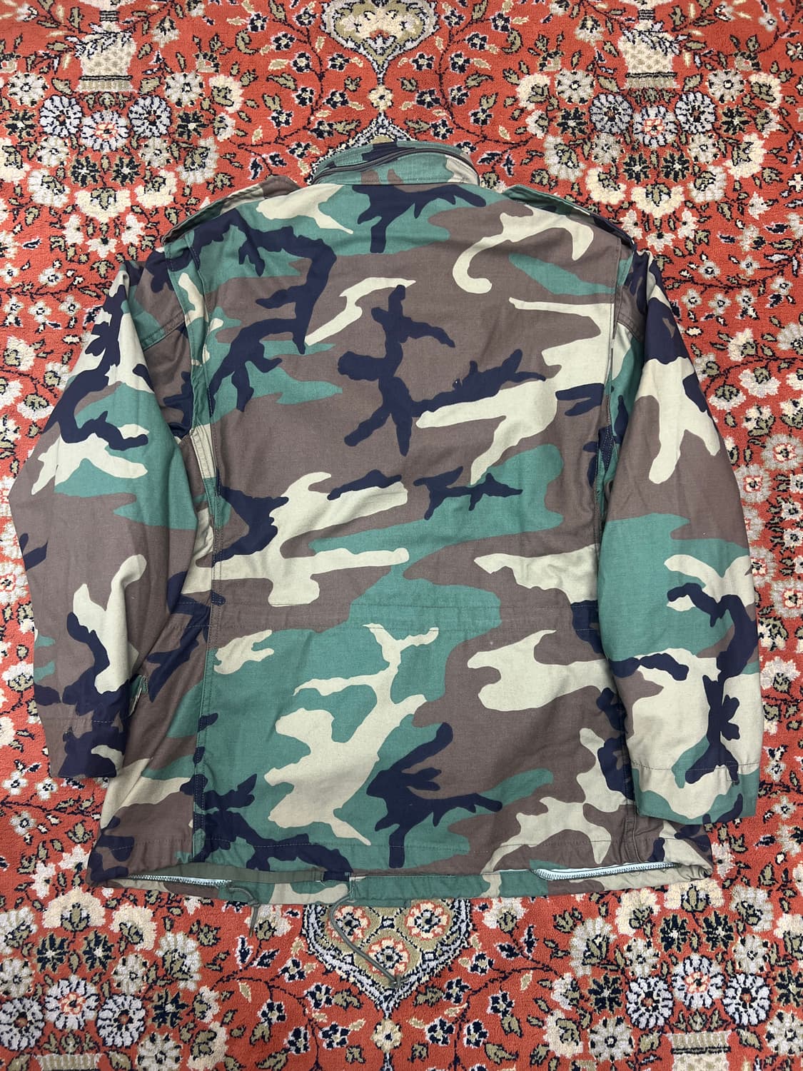 90s U.S. Army OG M65 우드랜드 필드자켓 M-S 상품이미지2