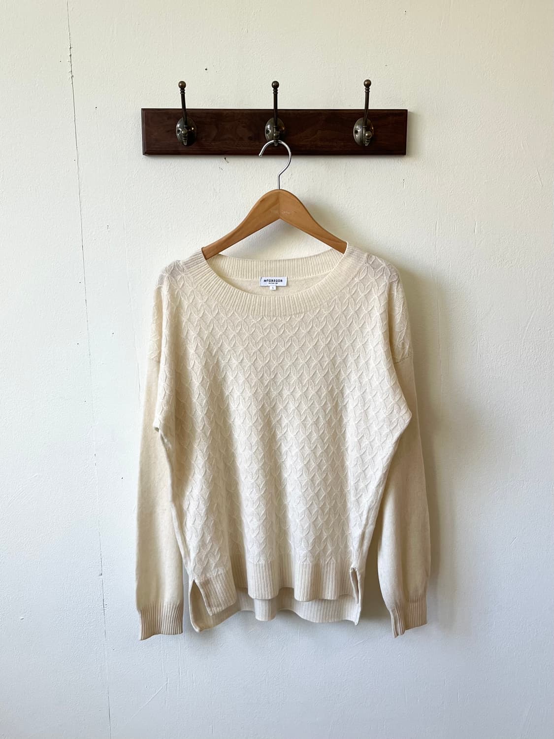 McGREGOR 캐시미어 스웨터 상품이미지1