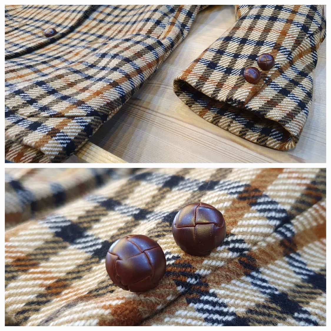 55.닥스 체크 자켓 상품이미지6