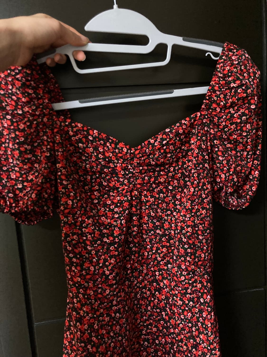 루루서울 레드팬지 원피스 상품이미지1