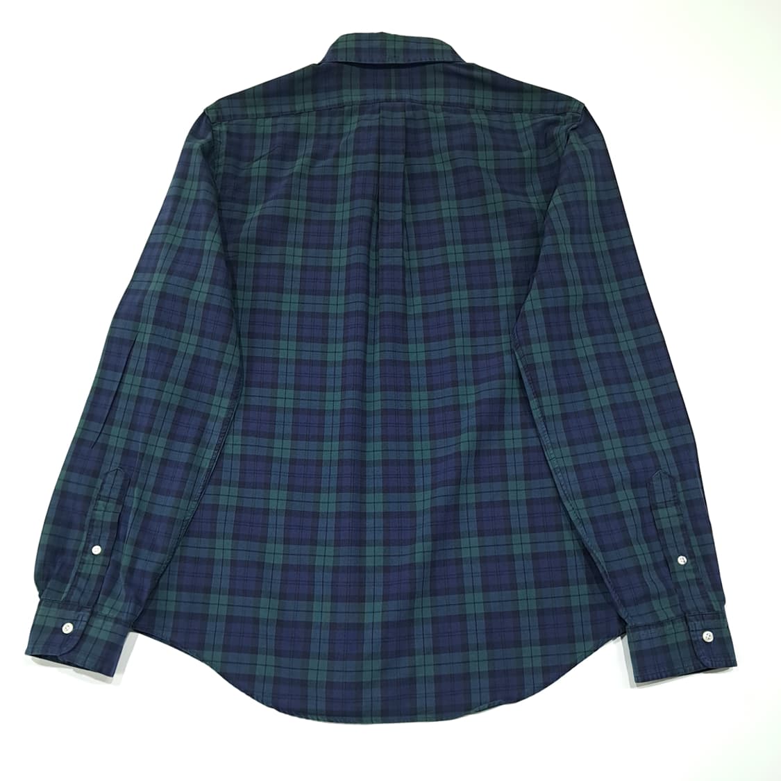 CL899 L 폴로 슬림핏 블랙워치 타탄체크 셔츠 남방 상품이미지7