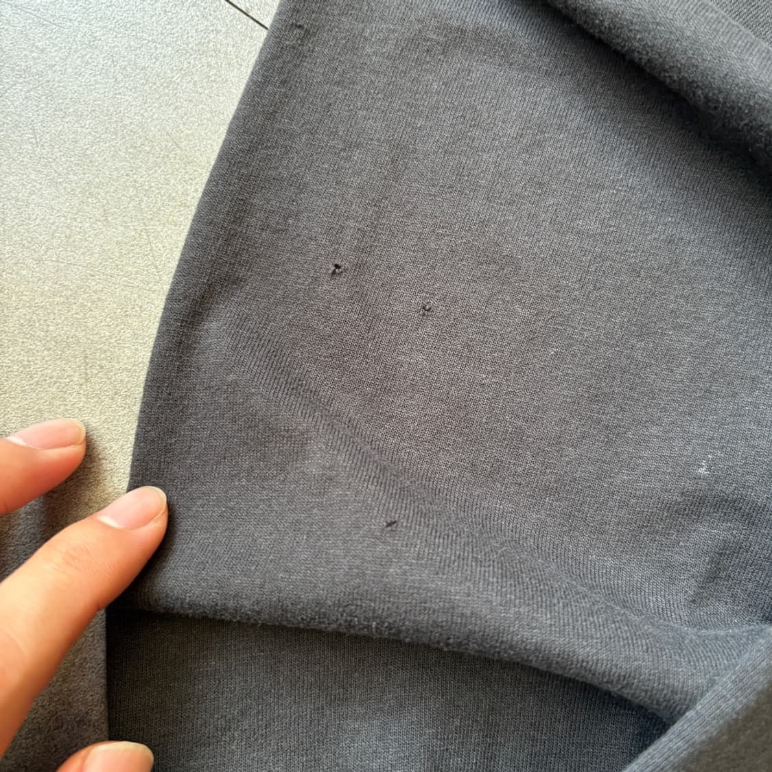 92년 미국 생산 빈티지 블랙 롱슬리브 긴팔티 상품이미지6