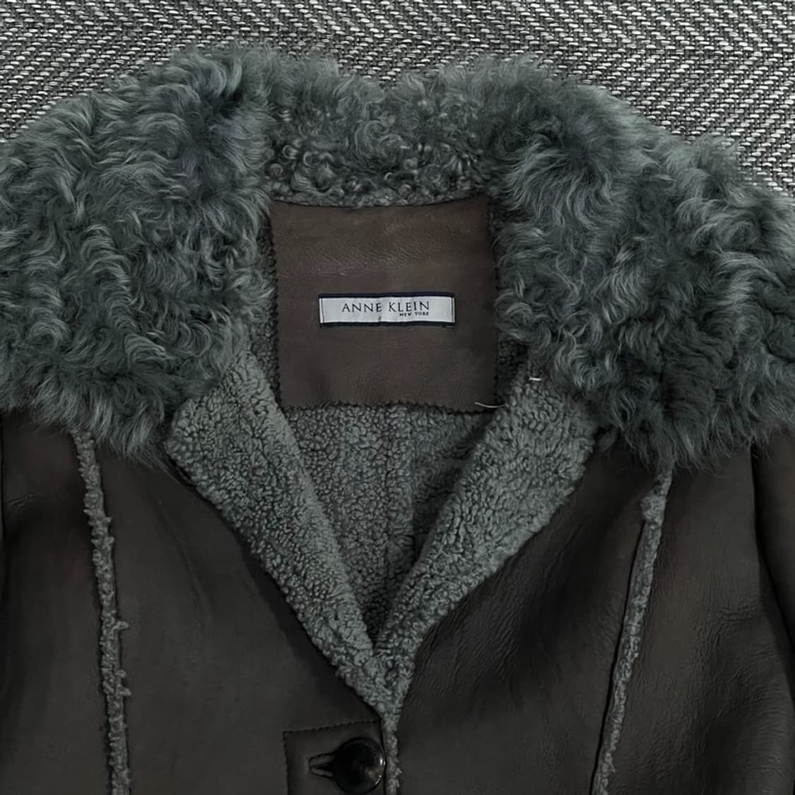 앤클라인 램스킨 양털 무스탕 v1089 상품이미지6