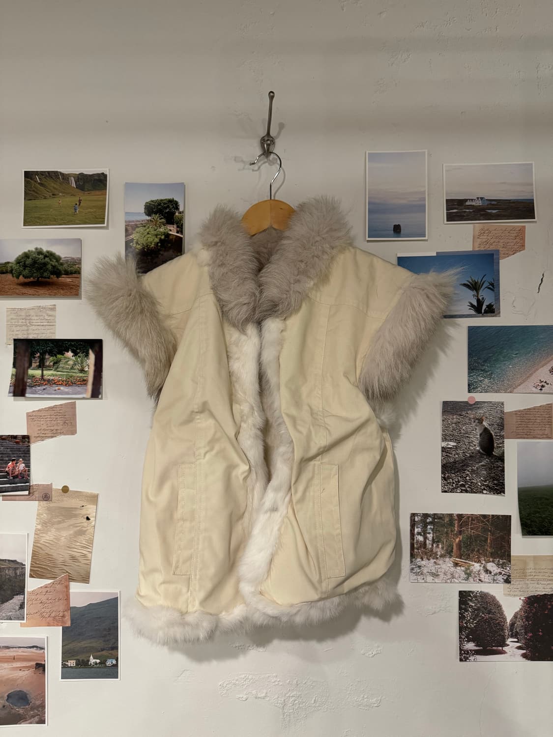 리버서블 리얼퍼 조끼 상품이미지4