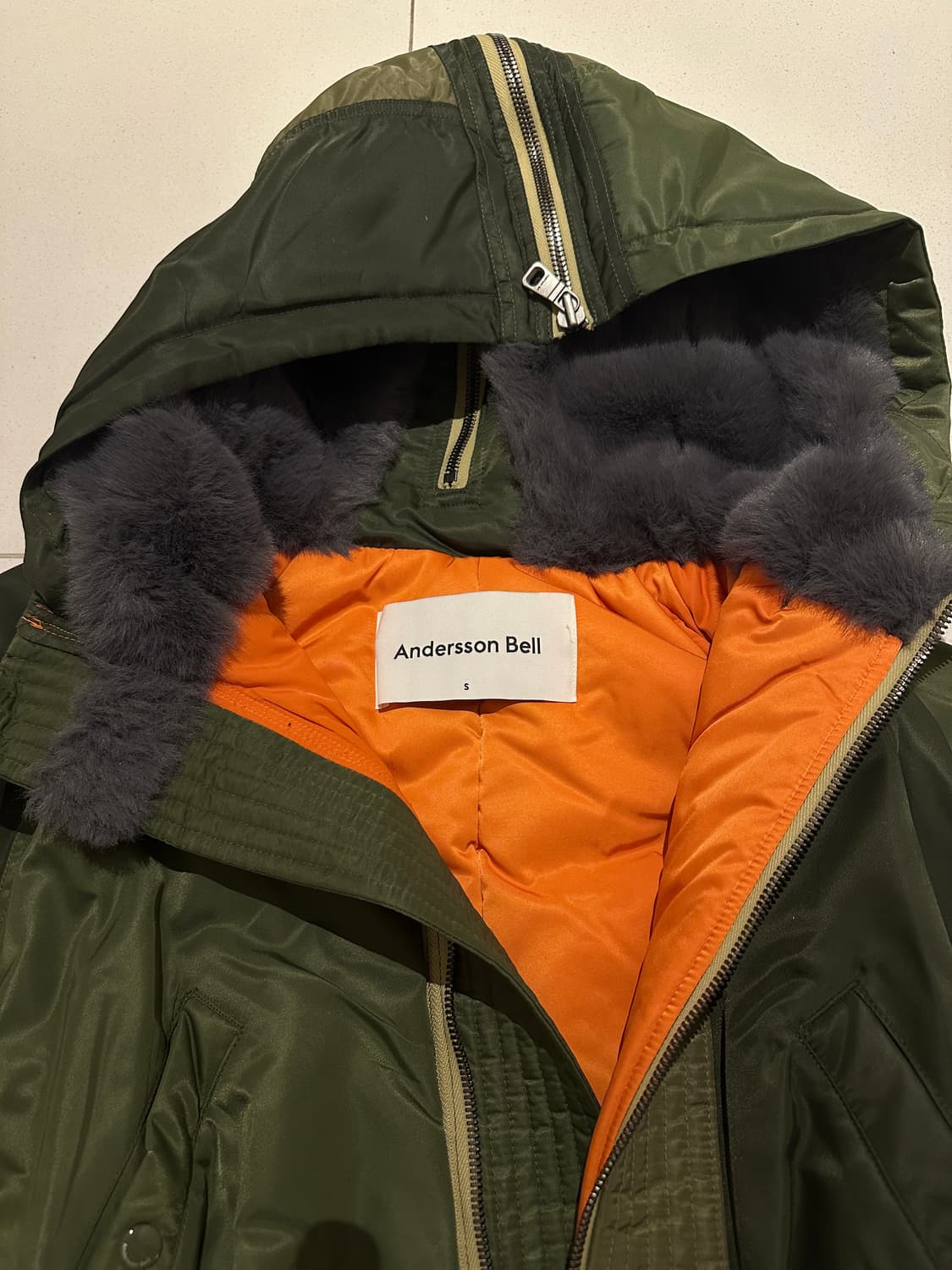 앤더슨벨 -카밀라 칼라 베리에이션 N2B 자켓 상품이미지2