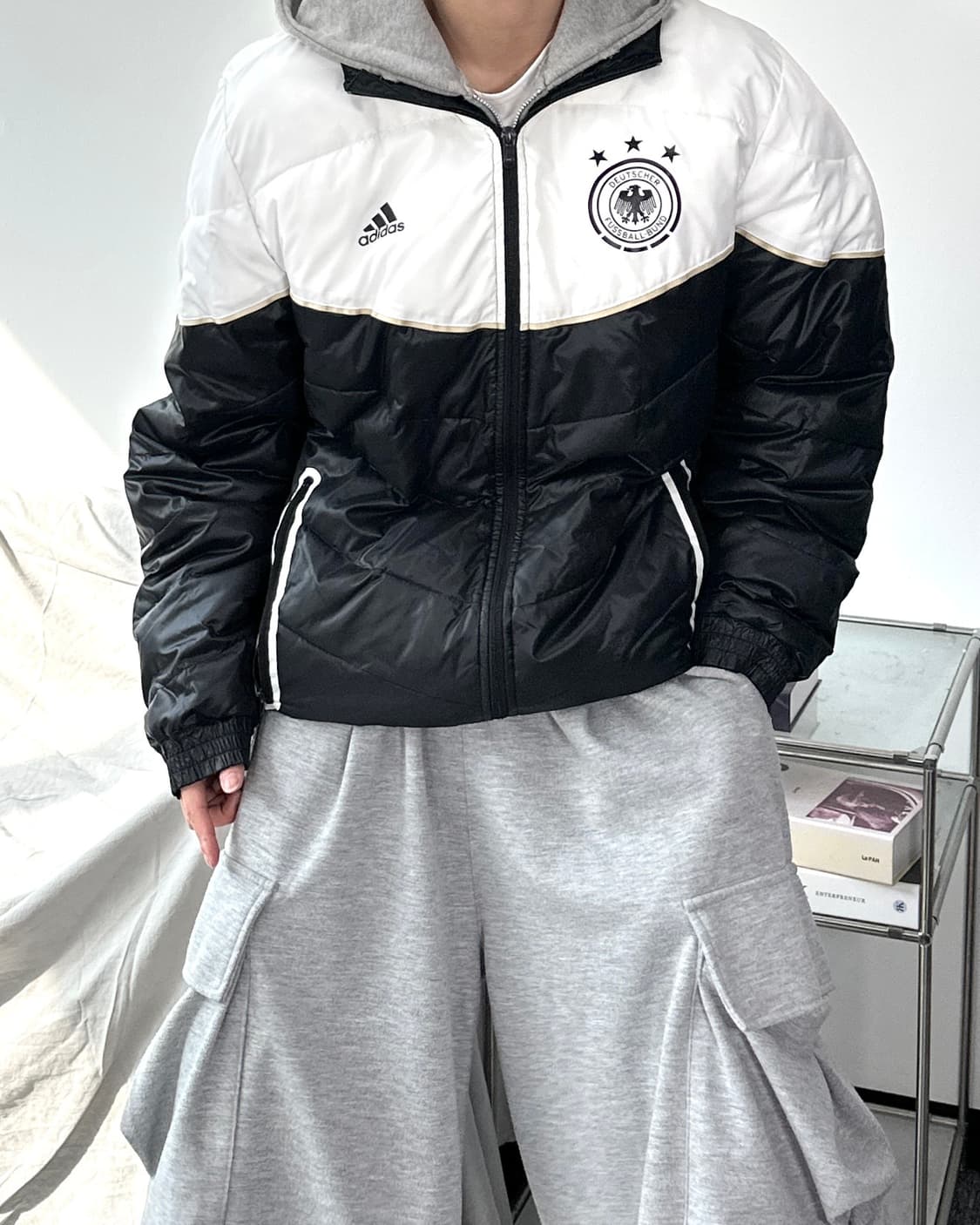 아디다스 11-12 독일 국대 패딩 L 상품이미지2