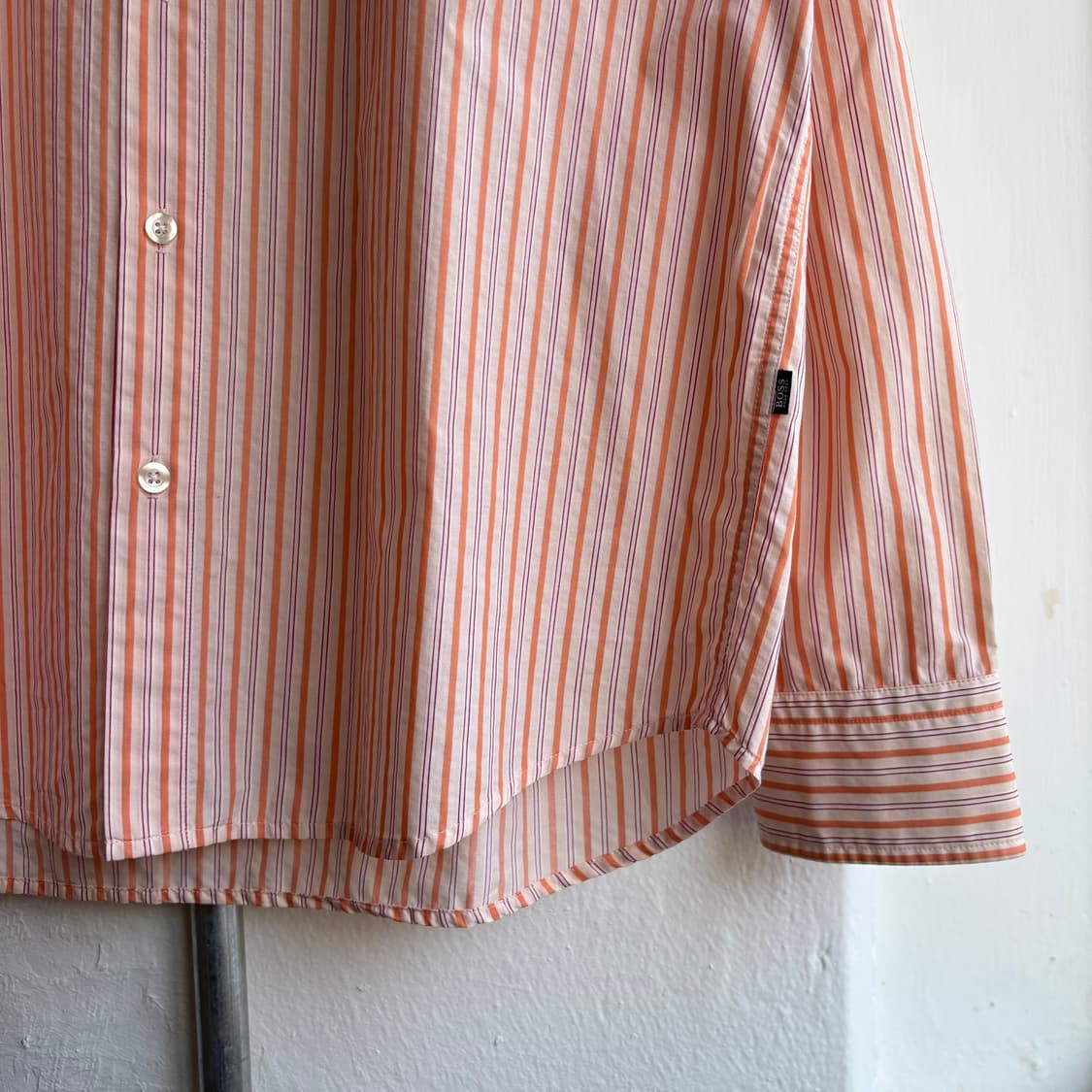 휴고 보스 오렌지 / 레드 스트라이프 셔츠 상품이미지3