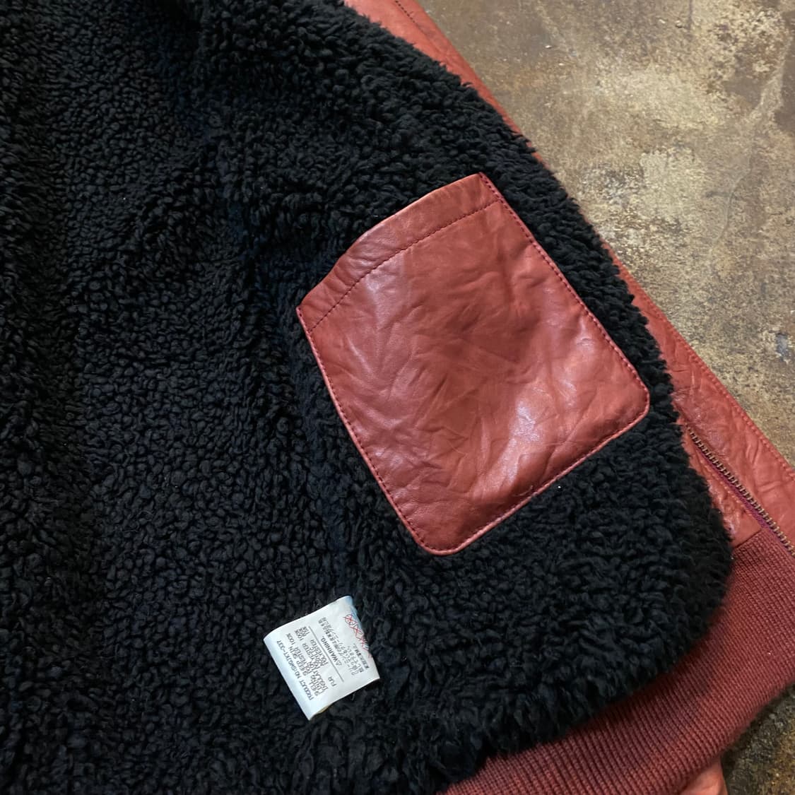 (L) 90s 스와거 swagger 레더자켓 상품이미지7