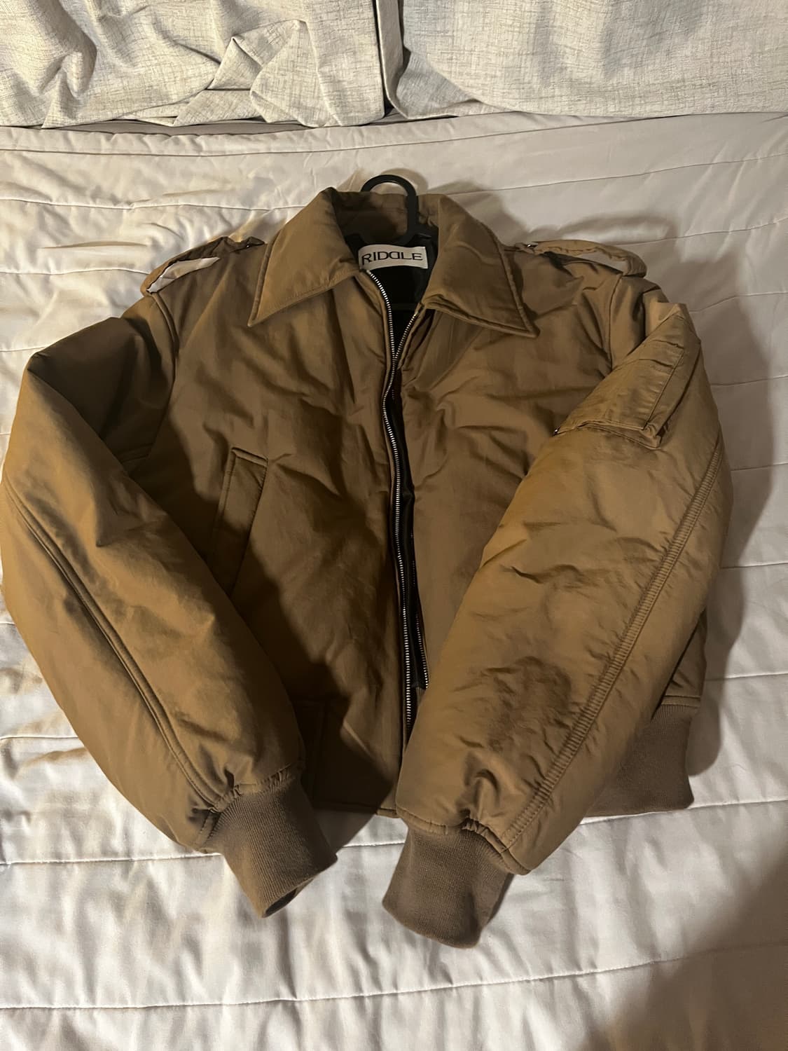 RIDDLE-RAVEN BOMBER JACKET 사이즈2 새상품 상품이미지2