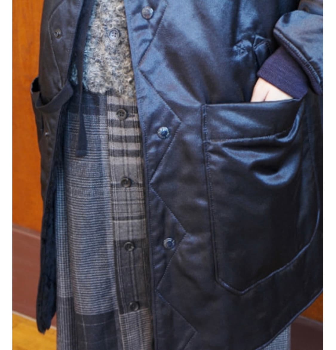 엔지니어드 가먼츠 리버시블 양면 라이너 코트 상품이미지6