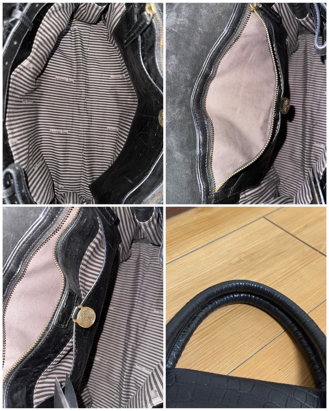 빈티지 소가죽 빅 토트백 남여공용 상태 최상 상품이미지10