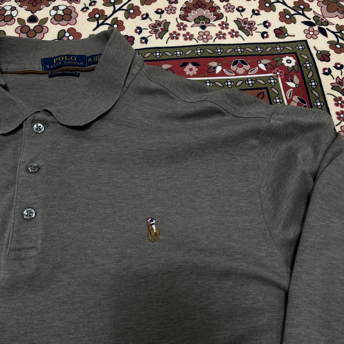 폴로 랄프로렌 PK 긴팔 카라티 XL/105 상품이미지4