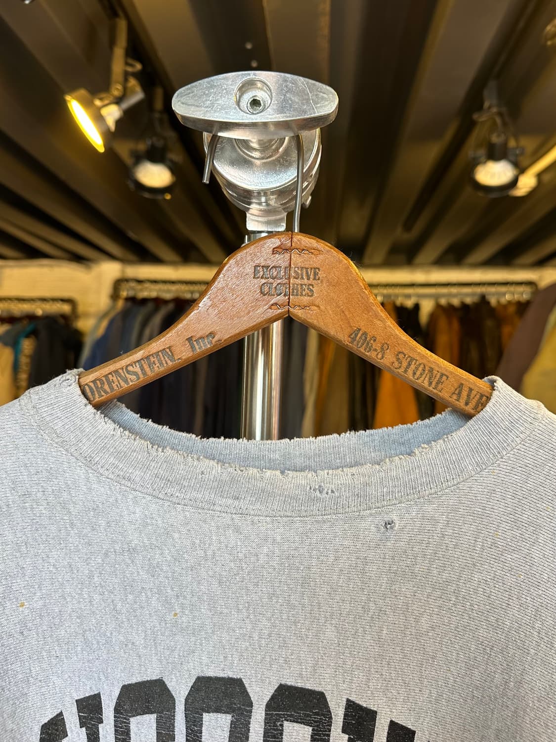 챔피온 헤비웨이트 리버스위브 데미지 페인팅 스웻셔츠 상품이미지3