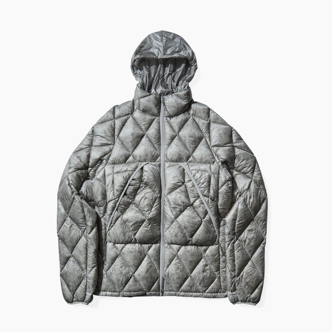 L 로아 roa 누나 800 필 파워 후드 다운 자켓 실버 미개봉 판매 상품이미지1