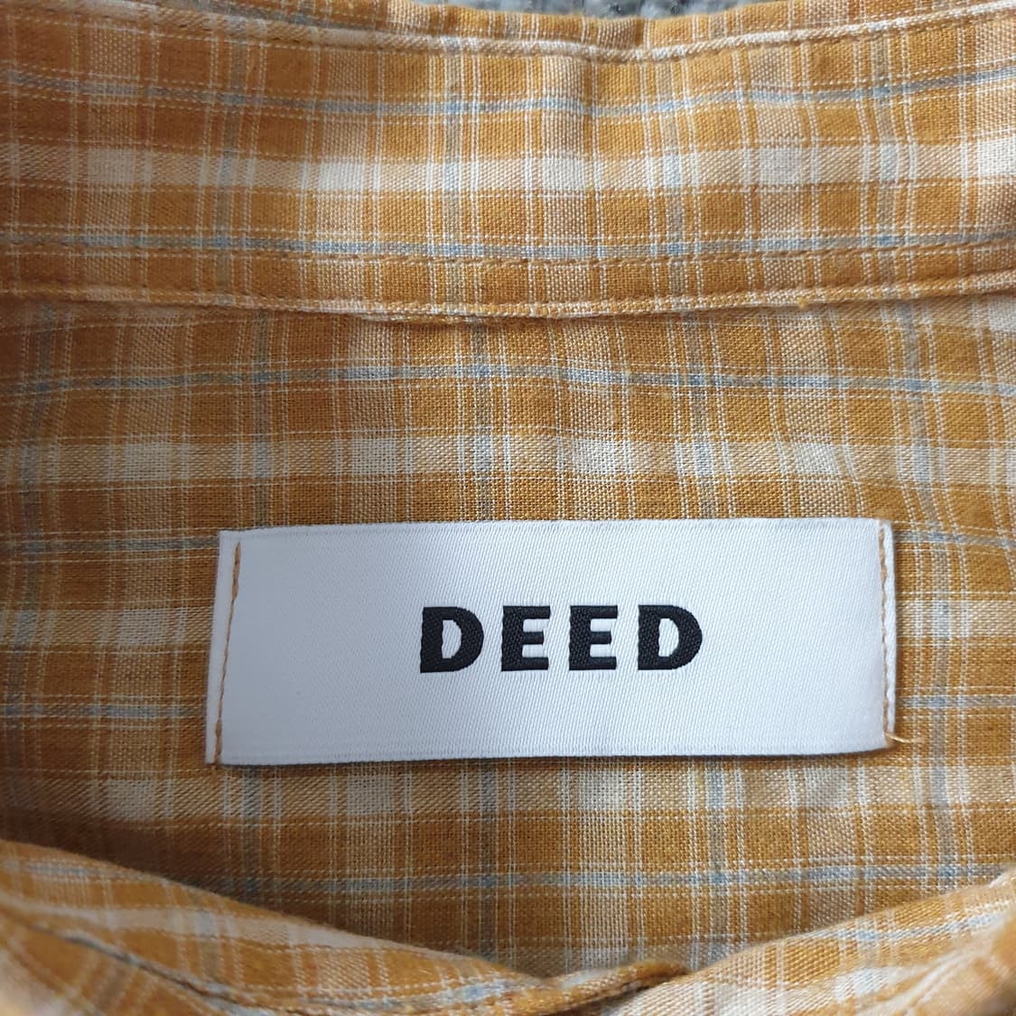 [무료배송] DEED 체크 긴팔 셔츠 상품이미지2