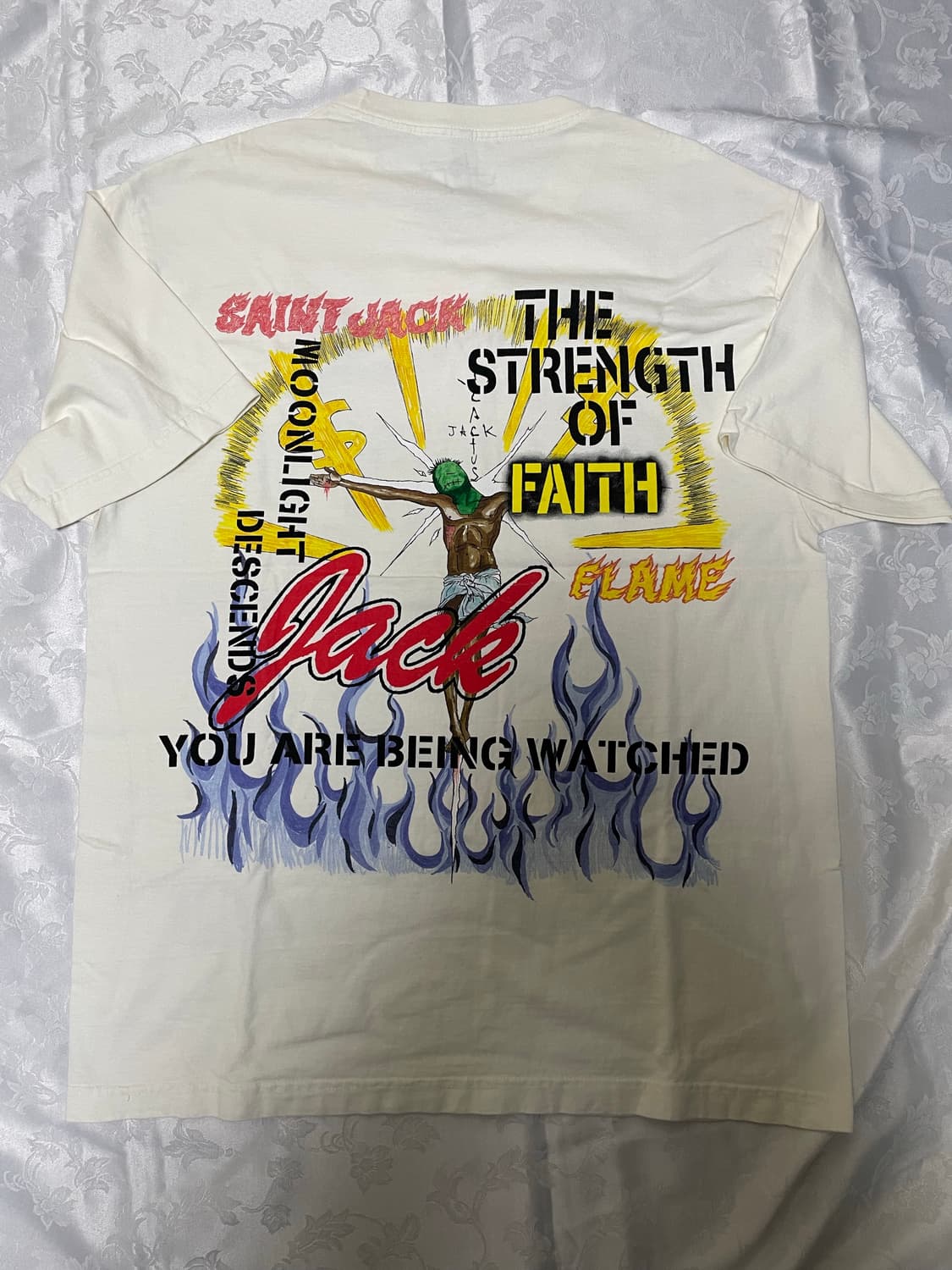 Saint michael x cactus jack t-shirt 상품이미지2