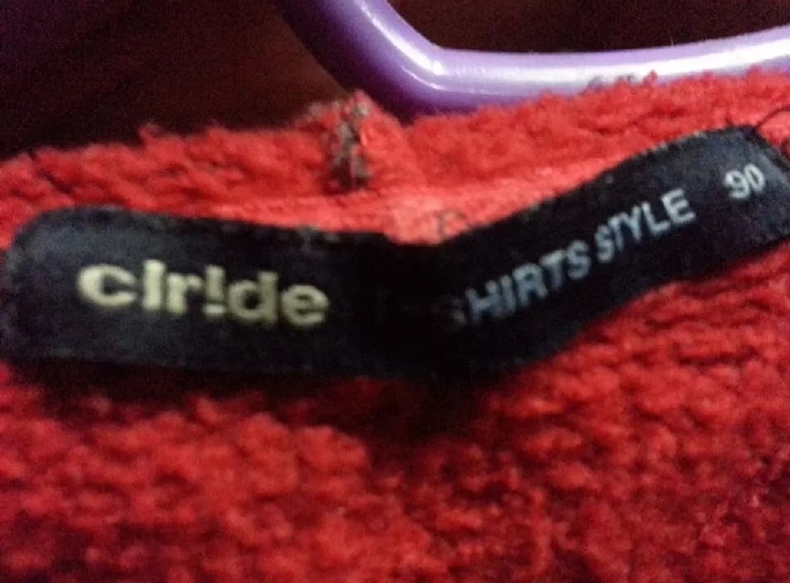 clride 남녀공용 기모 후드 집업 90 상품이미지4