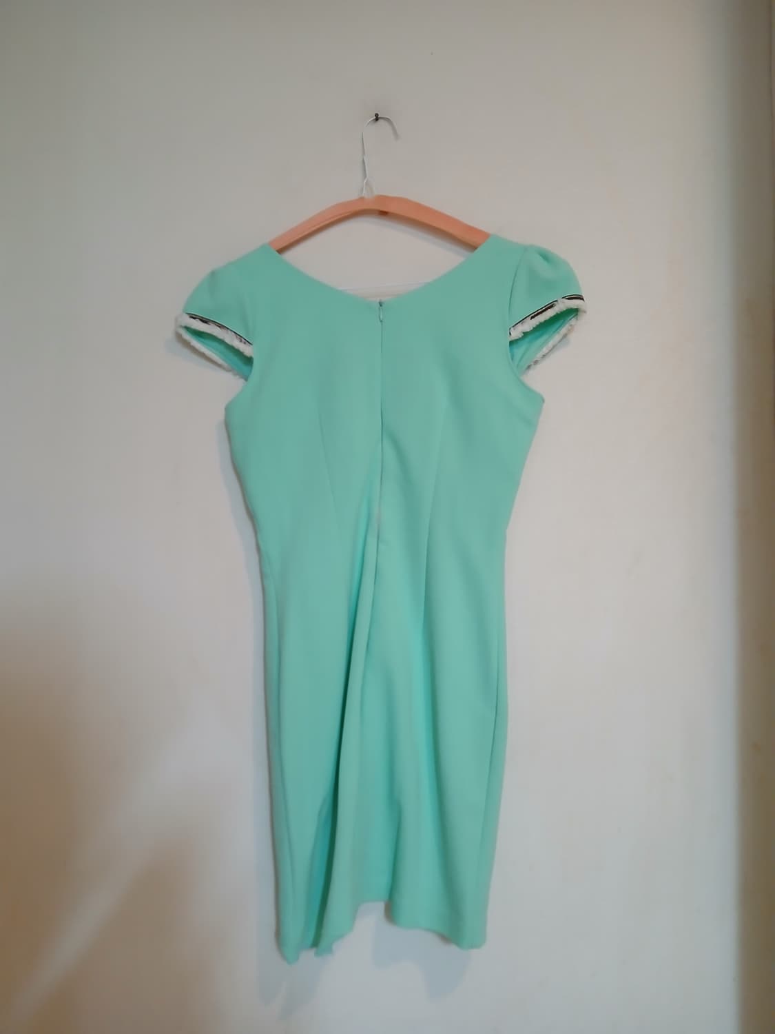 나롱쥐 고급 캡 홀복 미니 원피스 섹시 드레스 클럽 파티룩 민트 M 66 상품이미지3