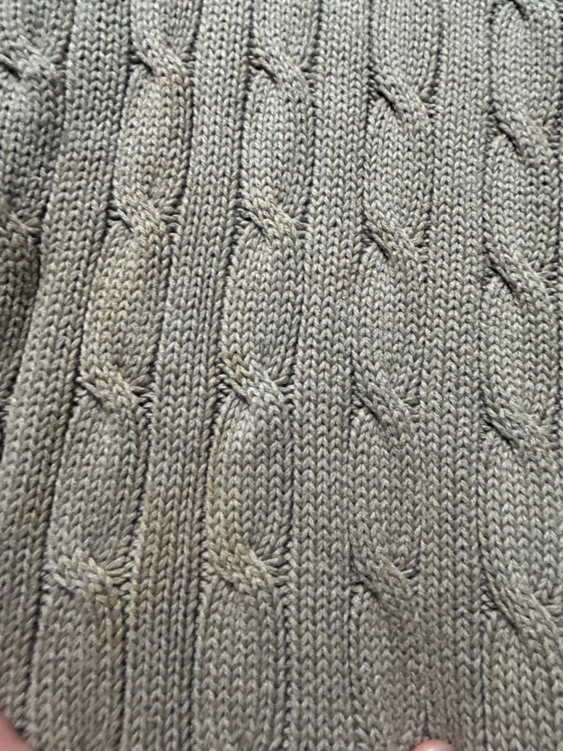 폴로케이블 니트 상품이미지4