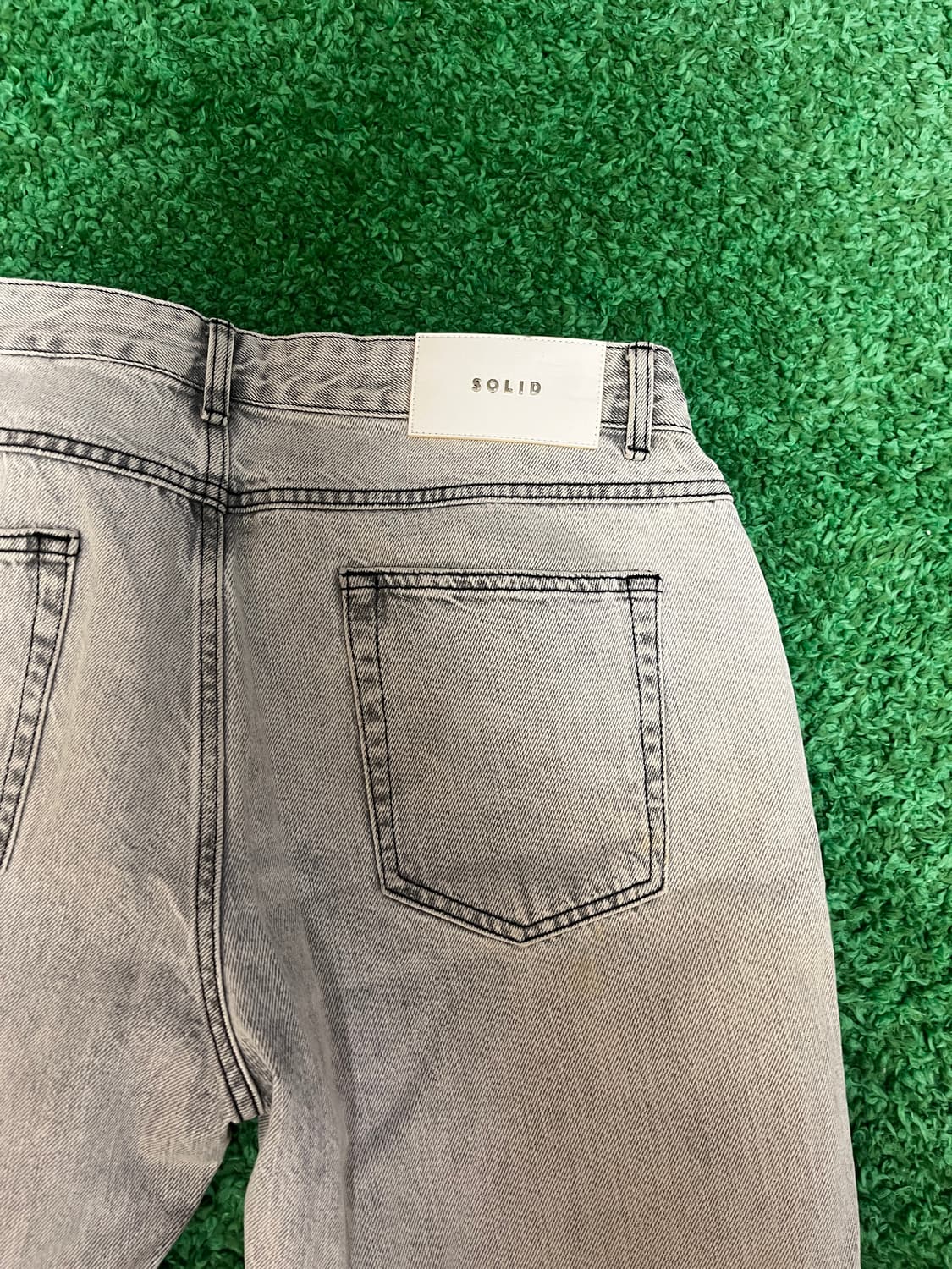 솔리드옴므 그레이 데님 팬츠 상품이미지3