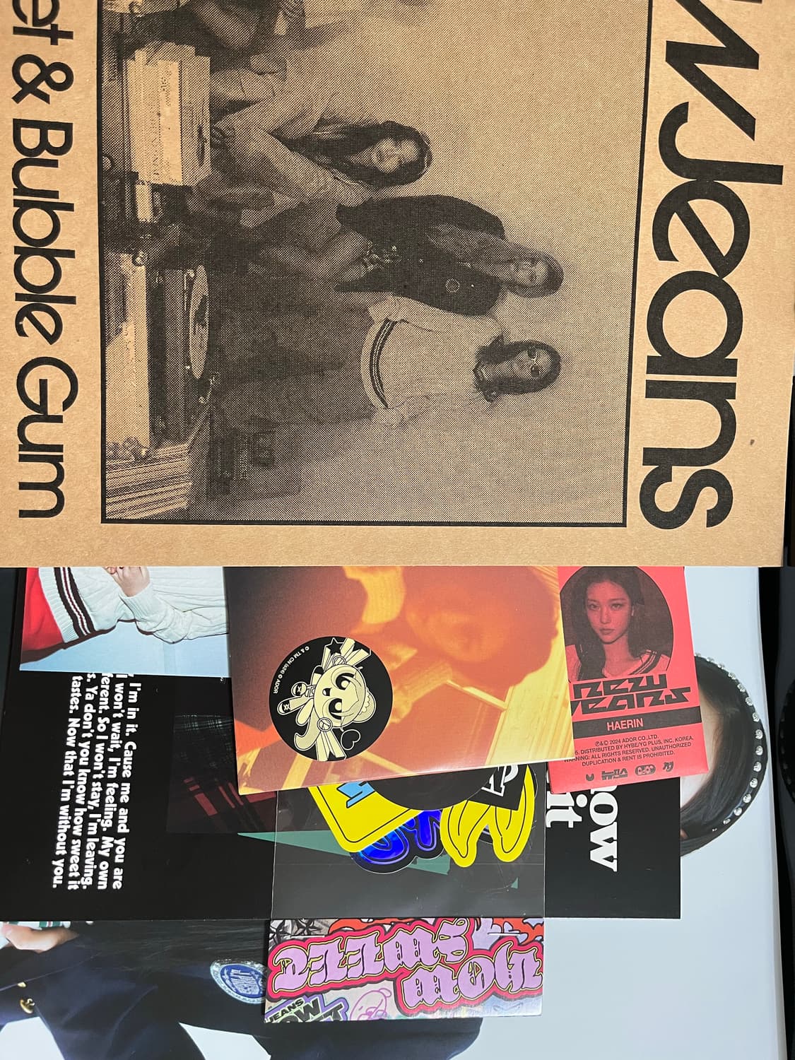 뉴진스 하우스윗&버블검 앨범 멤버별 선택 상품이미지9