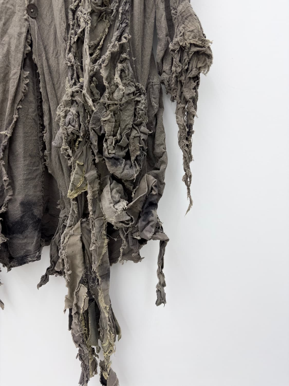 [SAMPLE] MULTI TEXTILE DRAPED OVER JACKE 상품이미지3