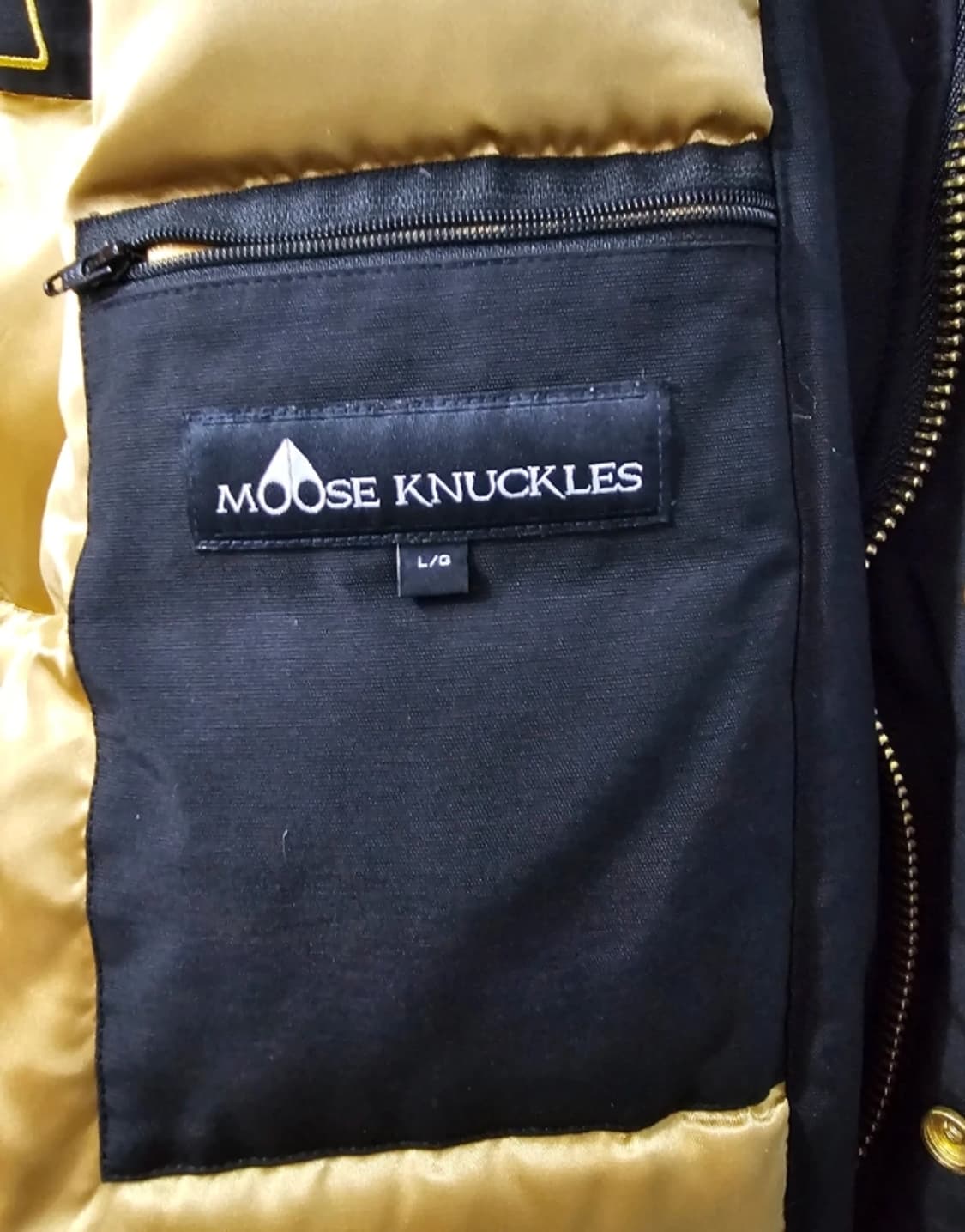 무스너클 금장 스틸링 에디션 패딩 상품이미지7