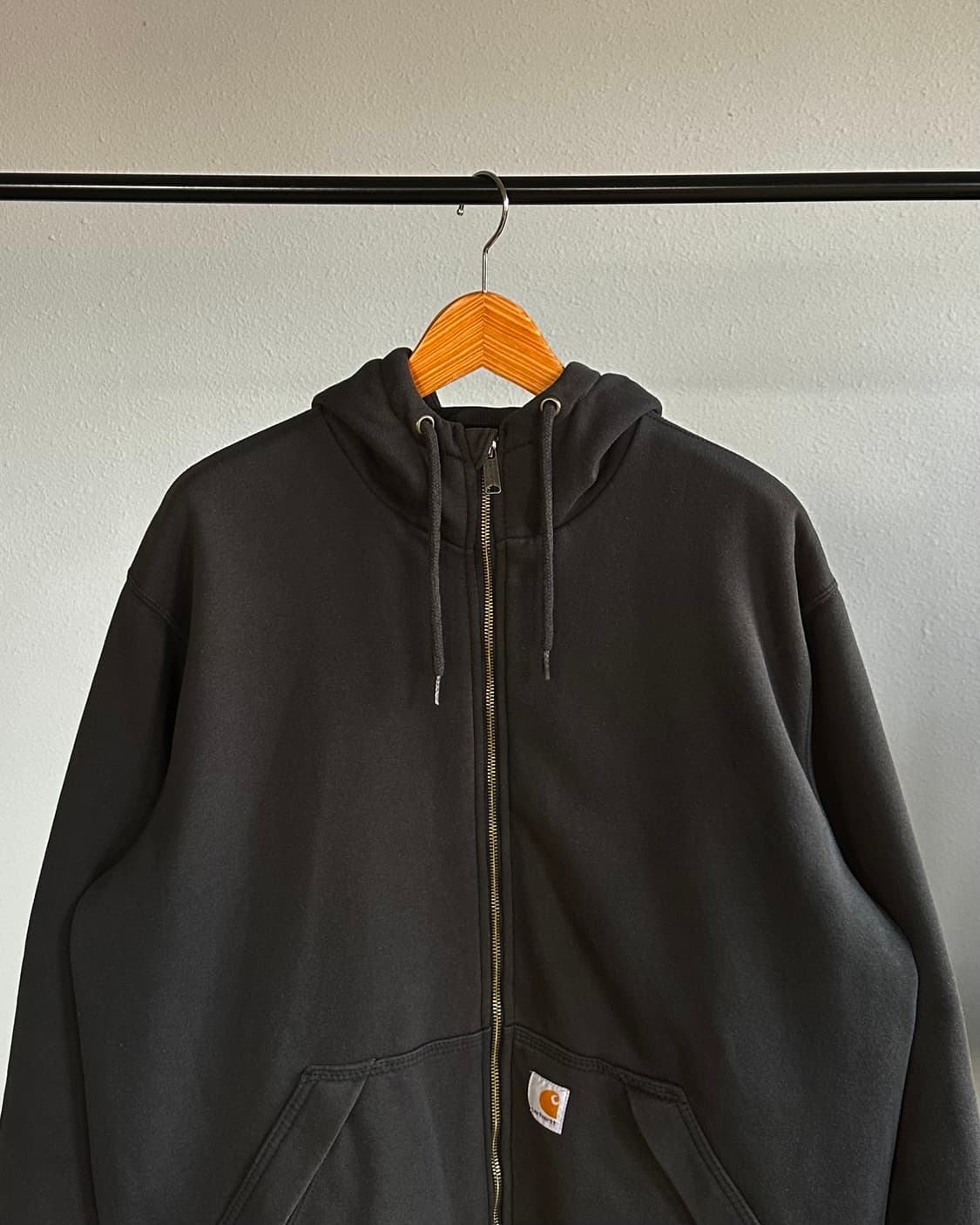 [L]칼하트 써멀 레인디펜더 루즈핏 후드집업 상품이미지2