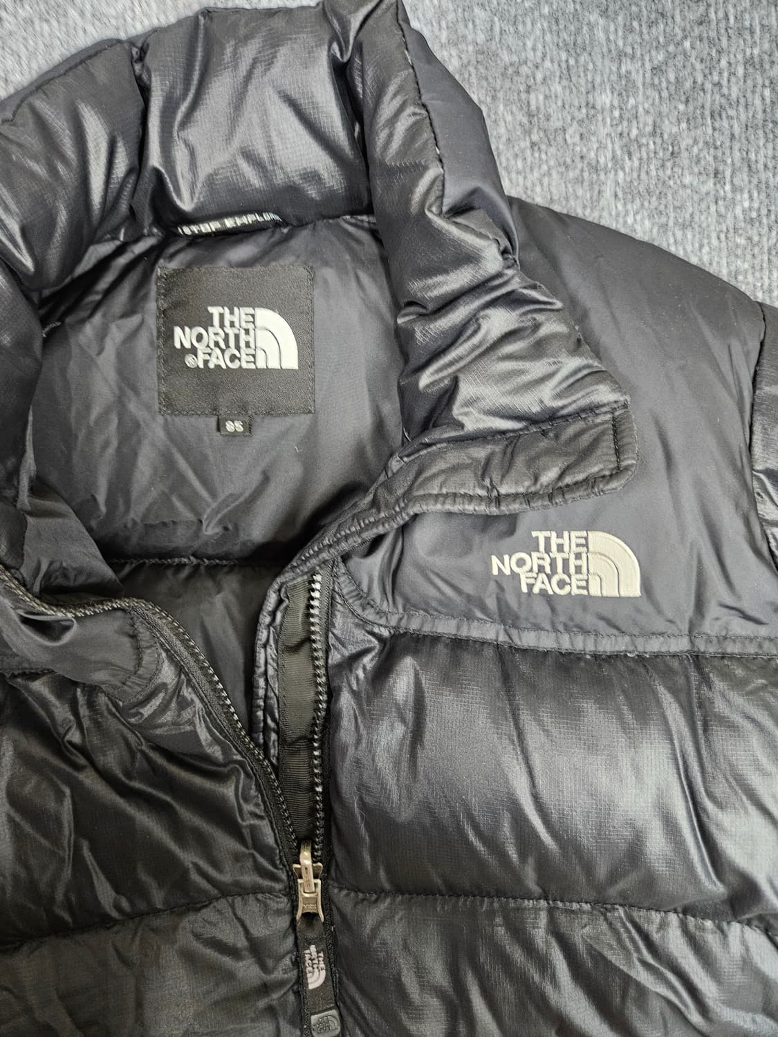 노스페이스 700 눕시 블랙 패딩 M(급처) 상품이미지2